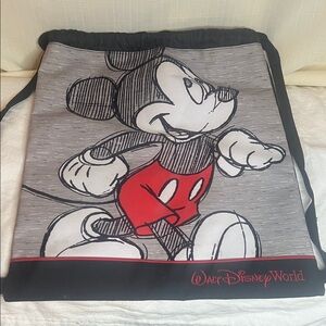 Disney Cinch Sack - Walt Disney World - Mickey Mouse Sketch